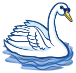 swan - coloured